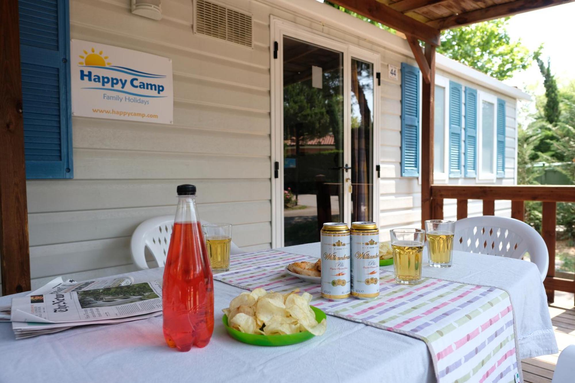 Happy Camp Mobile Homes In Camping Village Rosapineta روسولينا ماري المظهر الخارجي الصورة