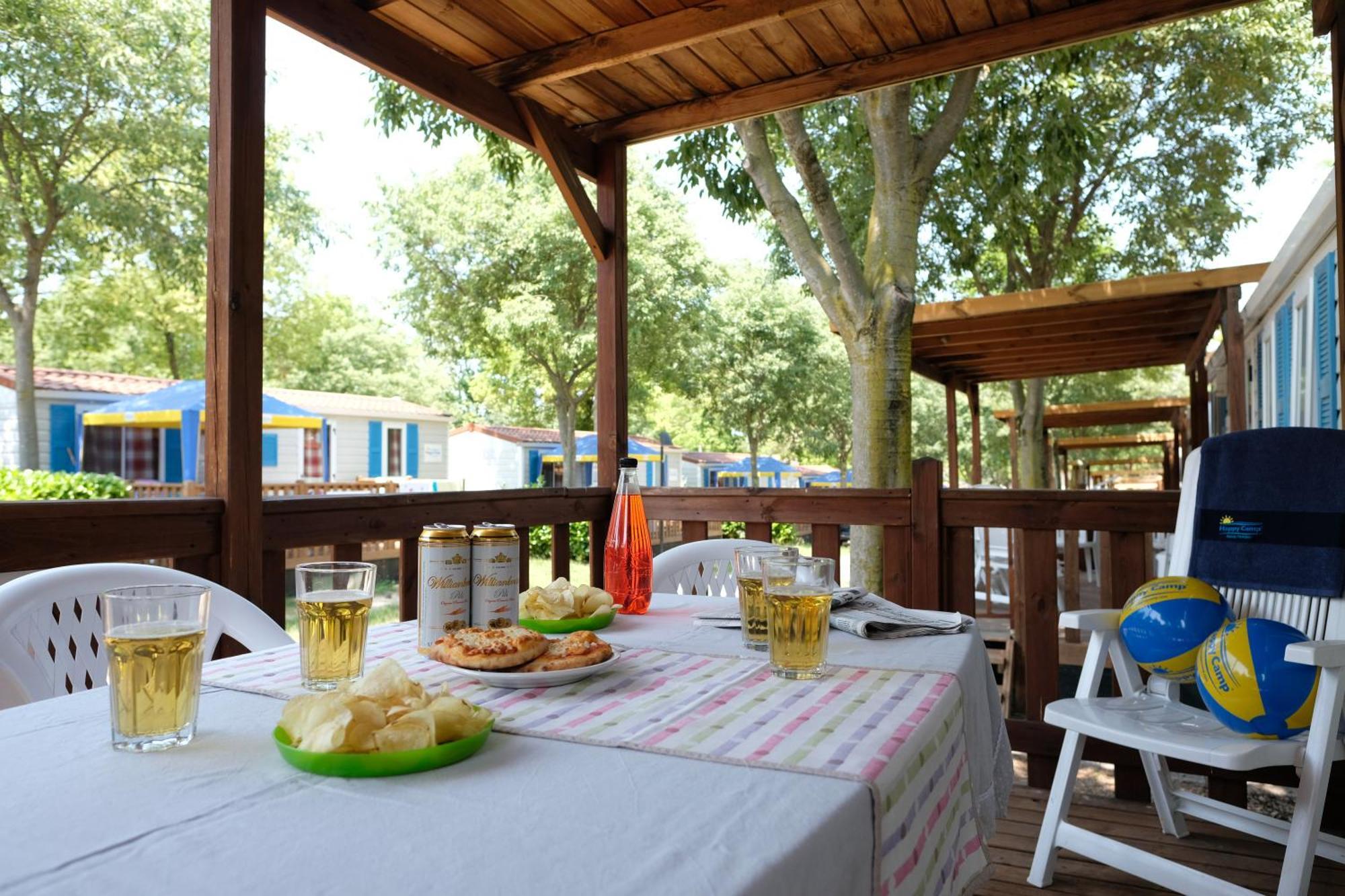Happy Camp Mobile Homes In Camping Village Rosapineta روسولينا ماري المظهر الخارجي الصورة